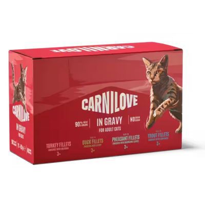 Carnilove Gravy Multipack Cat Food 12x85g