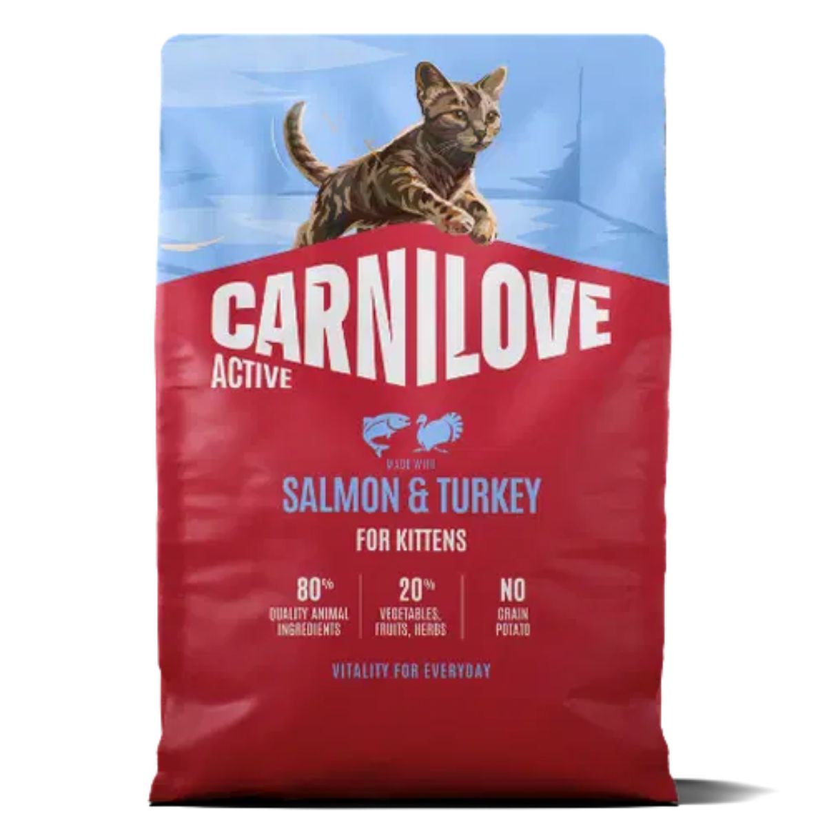 Carnilove Active Salmon & Turkey Kitten Food