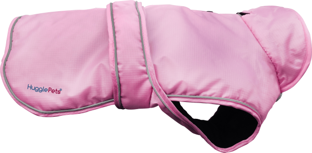 Pink dog coat